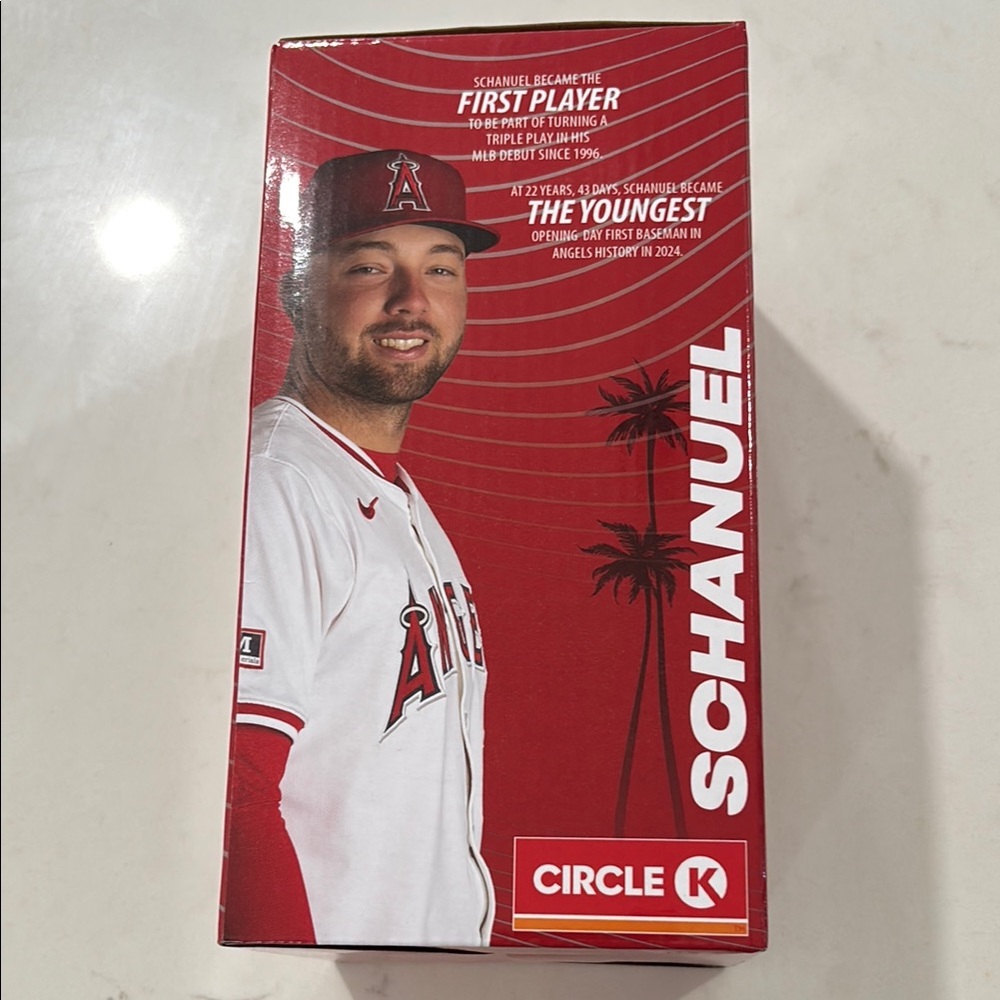 Nolan Schanuel Angel Bobblehead